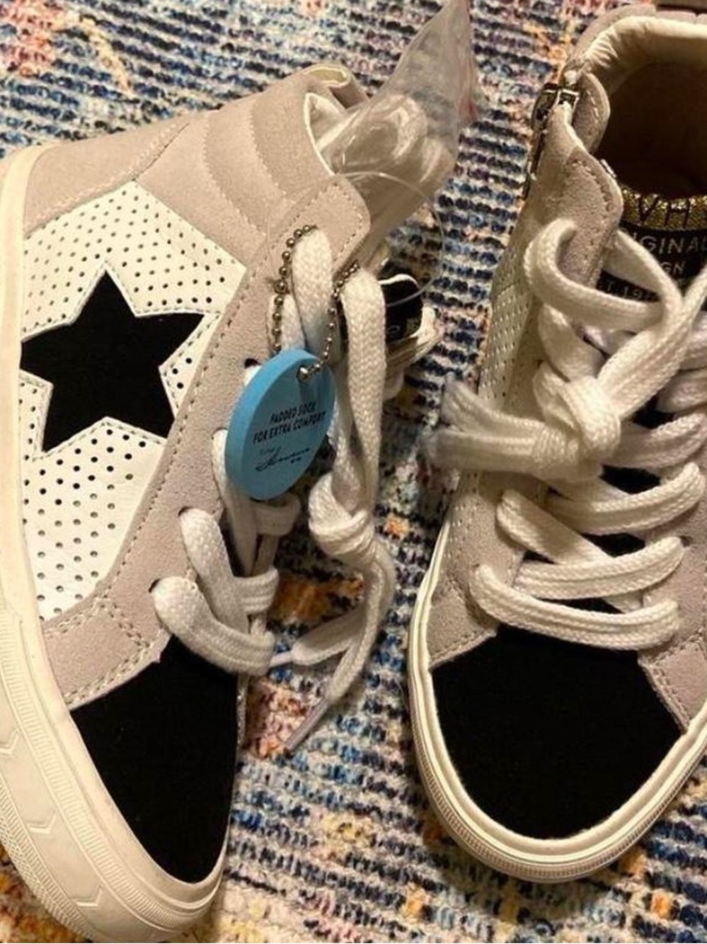 Converse Kids Black and White Star High-Top Sneakers